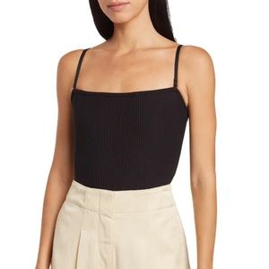 Good American Ottoman Rib Bodysuit